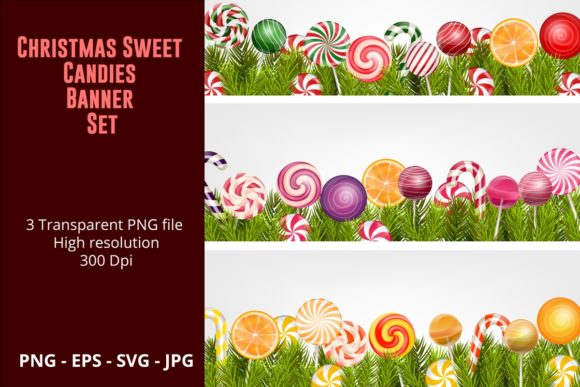 3 Sweet Candies Banner Vector Clipart: A Designer's Guide