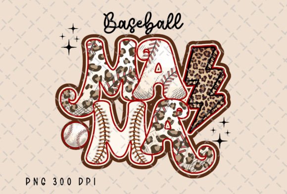Baseball Mama Leopard Lightning Bolt PNG: A Design Asset Breakdown