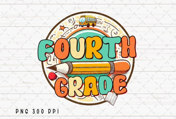 Fourth Grade Teacher Back to School PNG: Creative Design Ideas