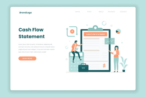 Mastering Visual Finance: The Cash Flow Statement Illustration