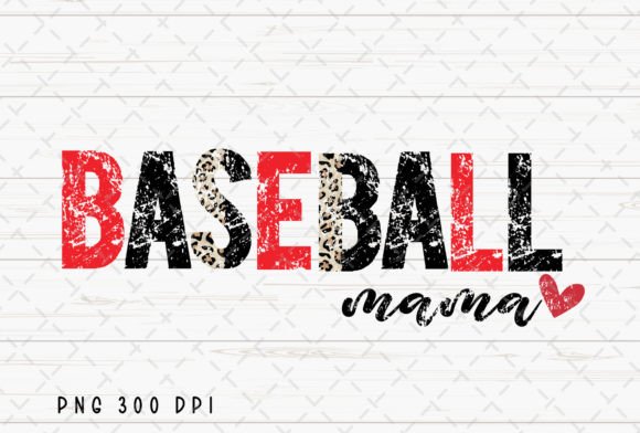 Styling the Diamond: A Guide to the Baseball Mama Leopard Retro PNG