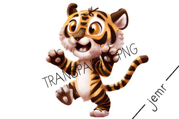 TIGER / TRANSPARENT PNG # 154: Bold Design Asset